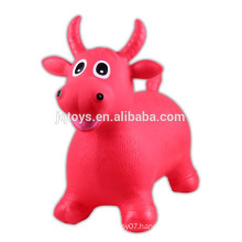 2016 cow PVC inflatable jumping cow for kids